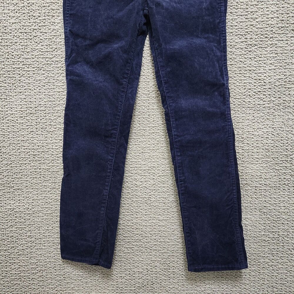GAP Women's Blue Vintage Slim High Rise Corduroy Pants Size 25R - Picture 3 of 9